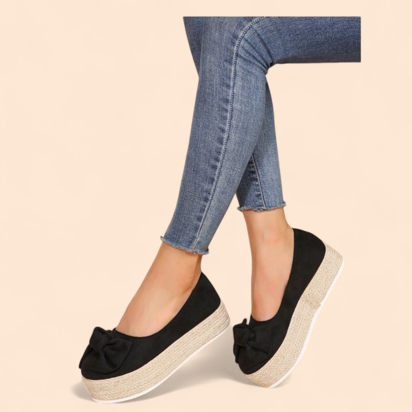 Sandalias Negras Plataforma Dulzura