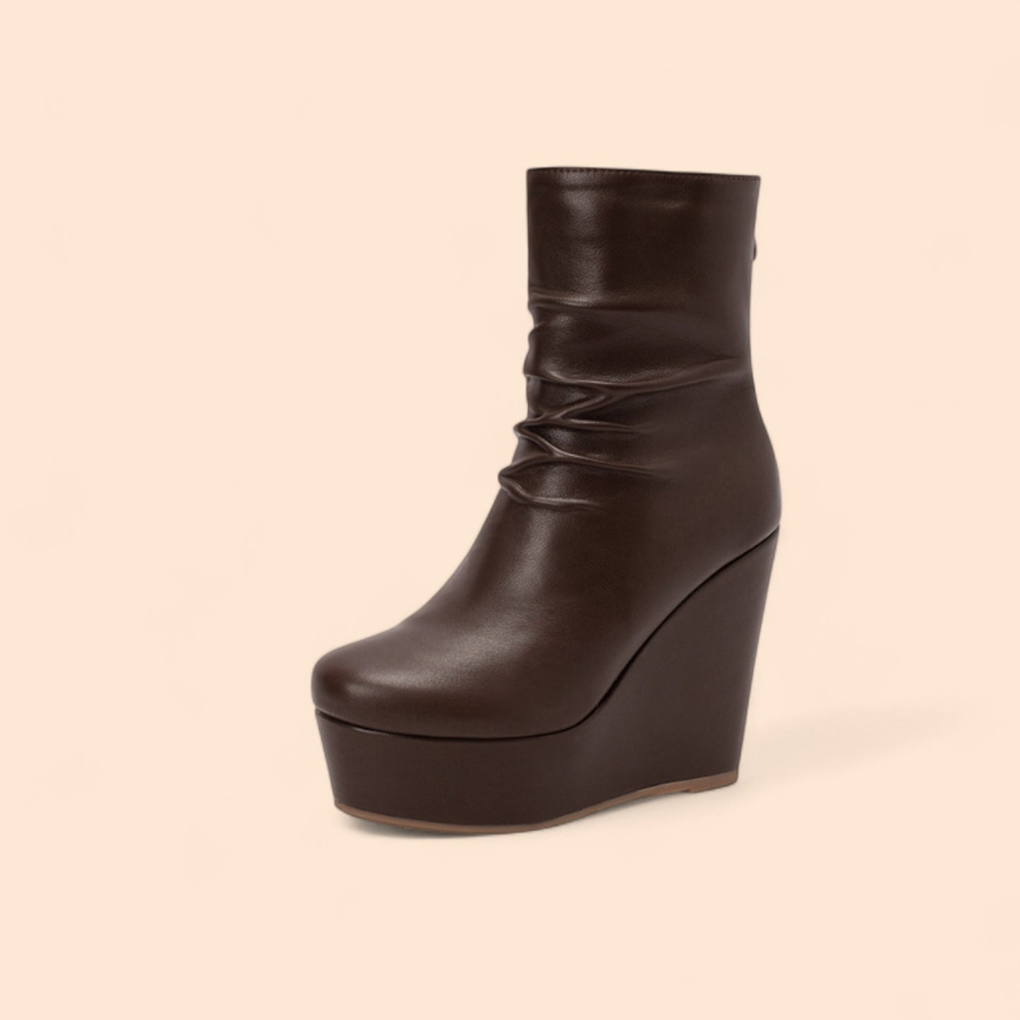 Botines Plataforma Marrones Eterna