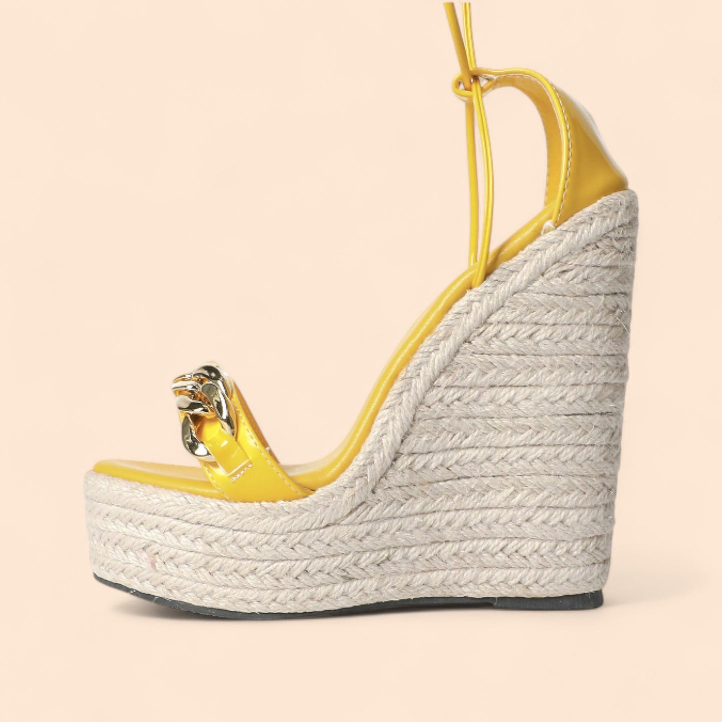 Sandalias Amarillas Plataforma Solea