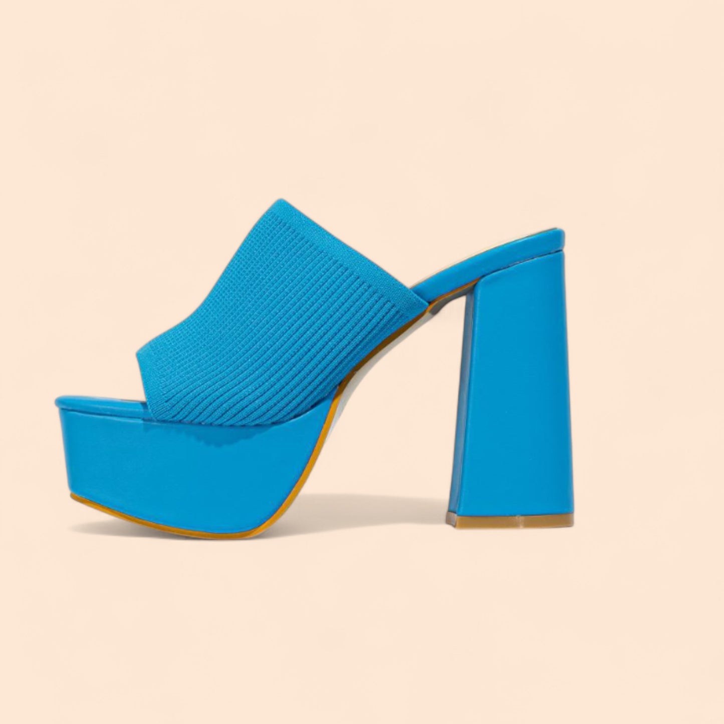 Sandalias Azules Plataforma Electric Pop