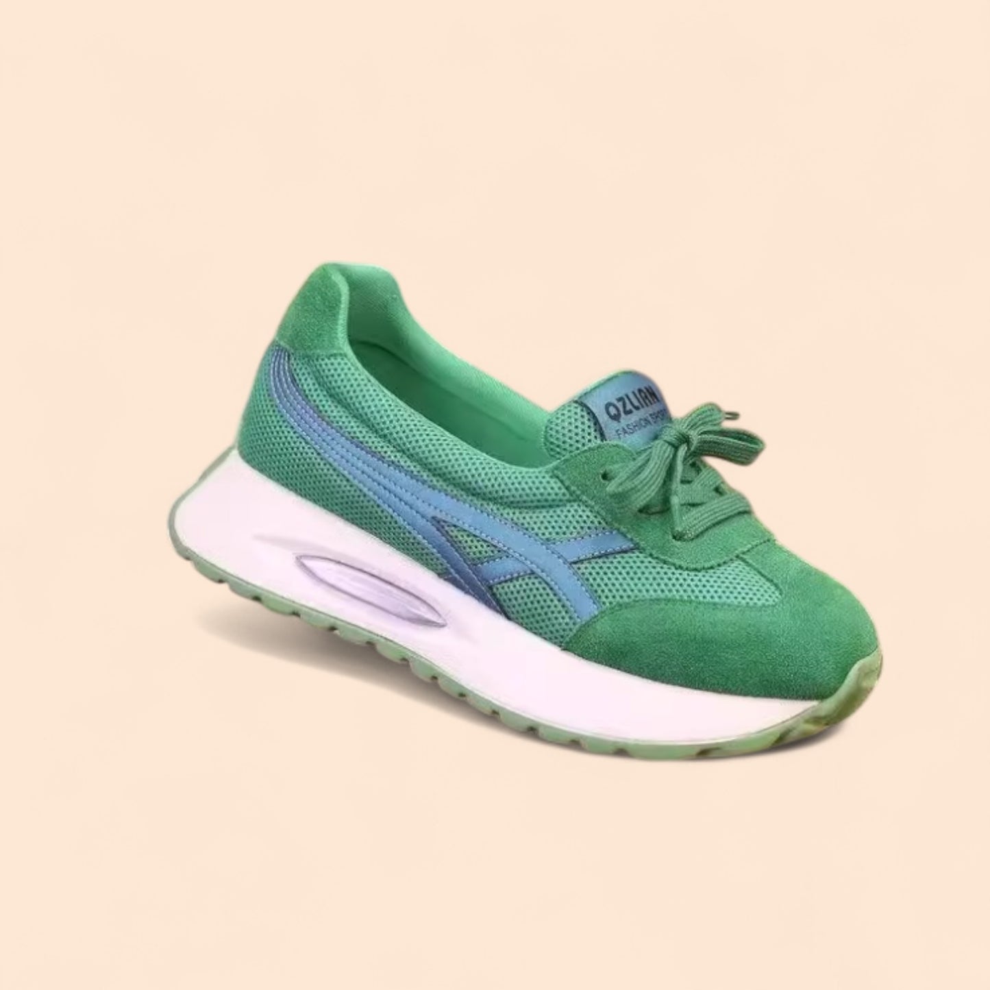 Zapatillas Plataforma Verdes Verde Selva