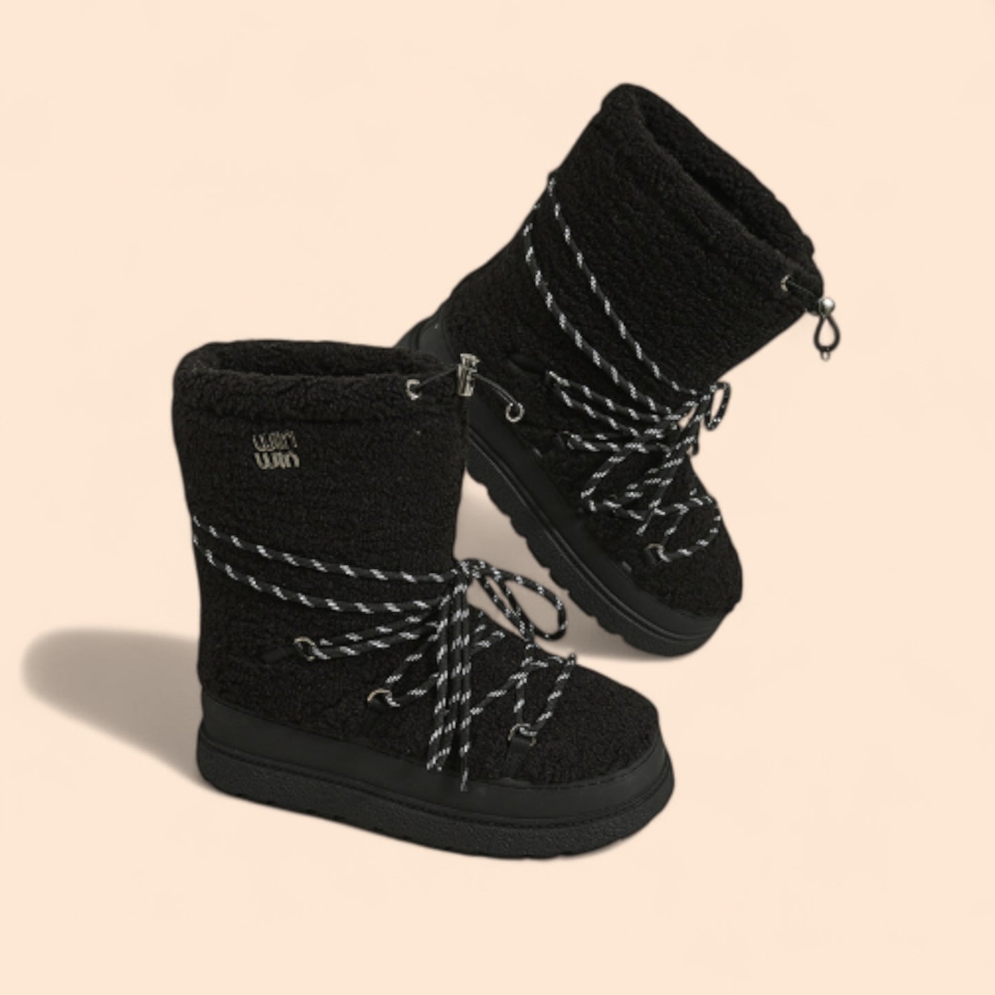 Botas Negras Plataforma Siberia