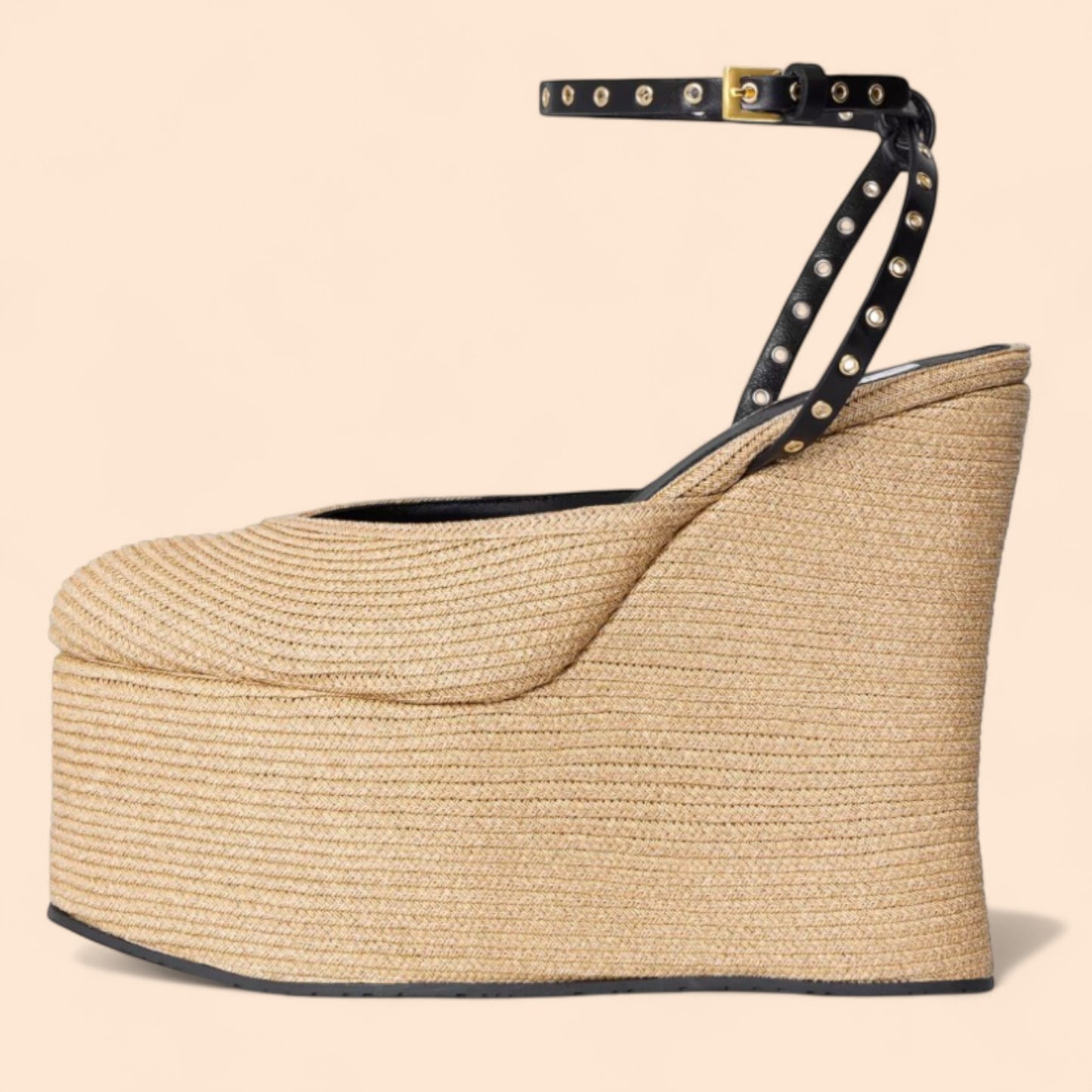 Sandalias Plataforma Beige Maranta
