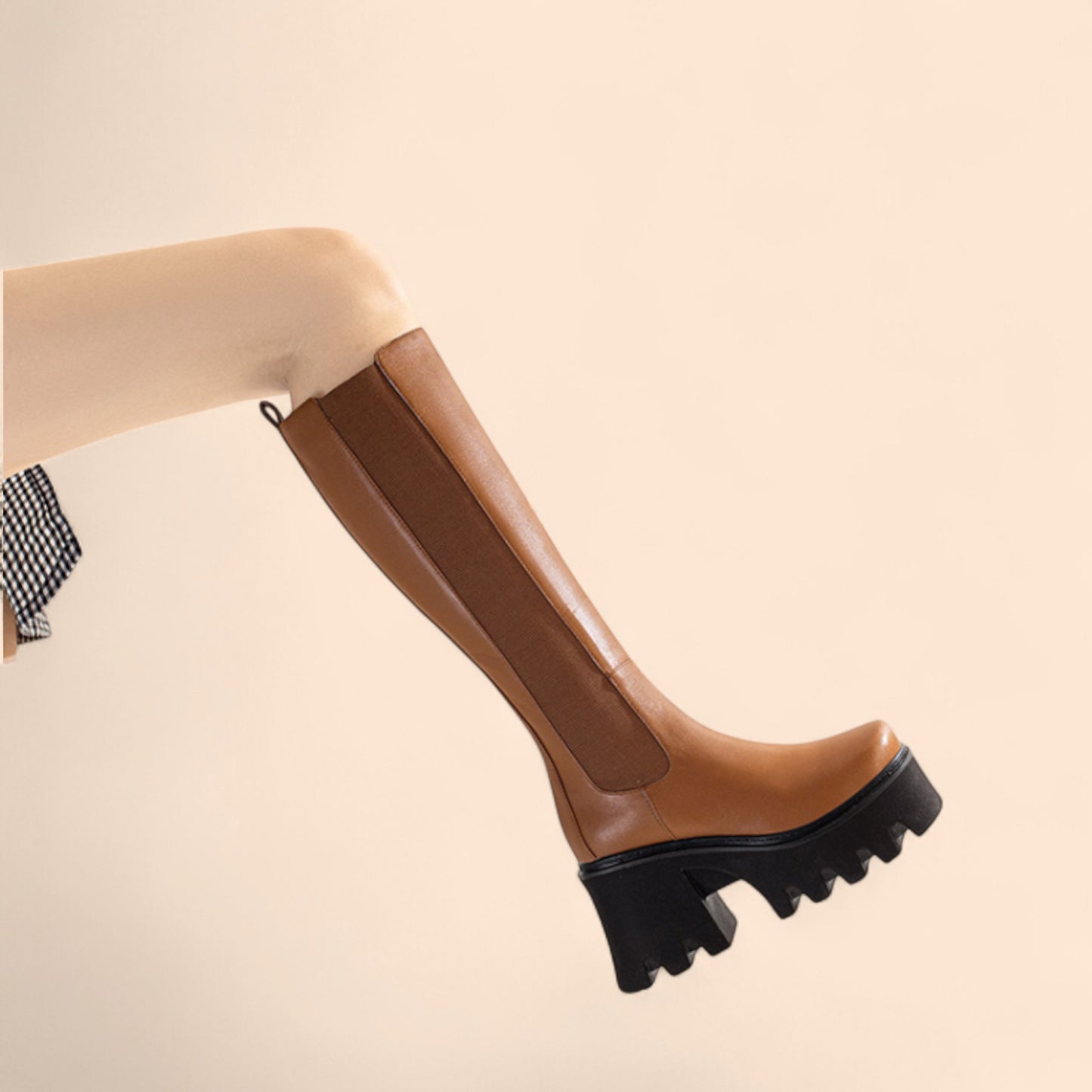 Botas Marrones Plataforma Victoria