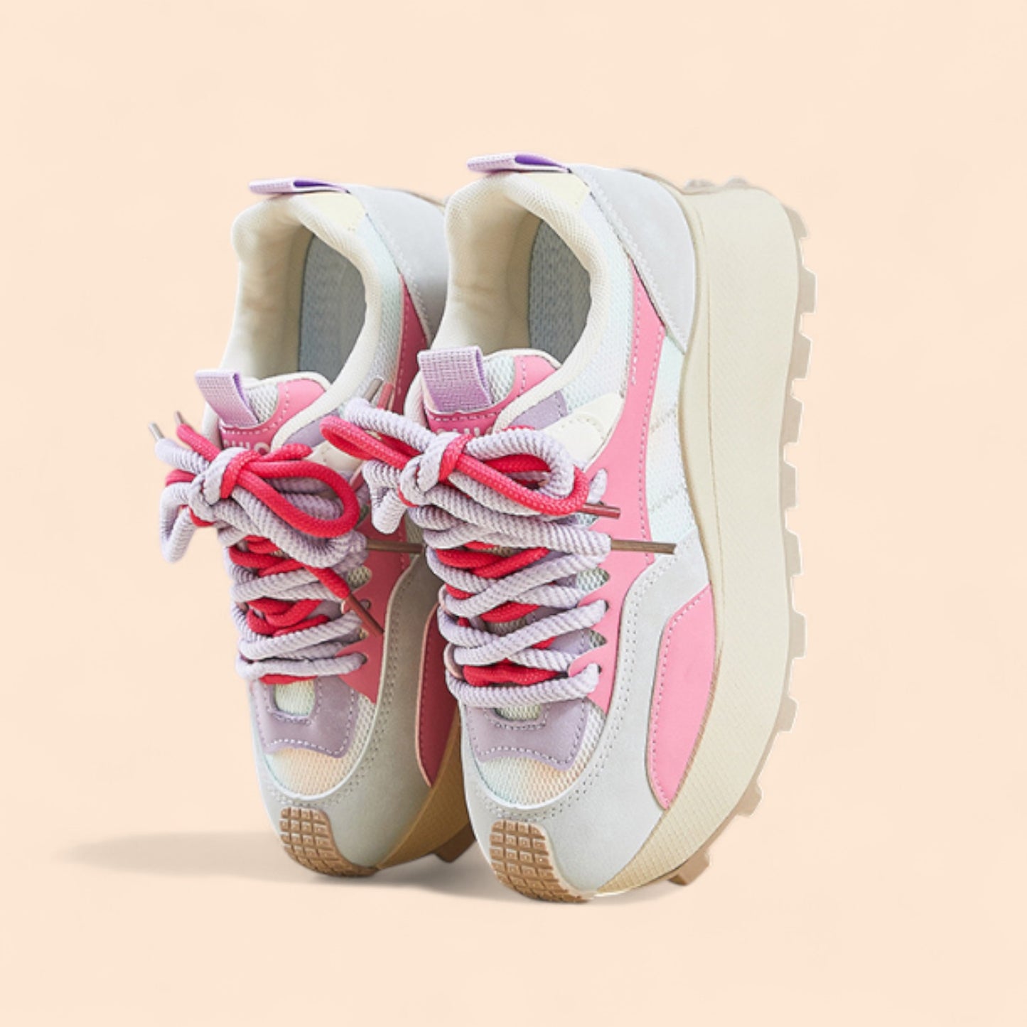 Zapatillas Rosas Plataforma Soléa