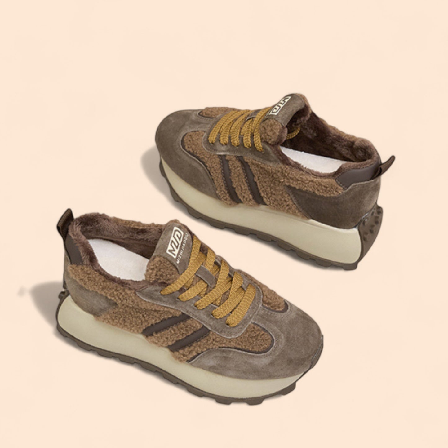 Zapatillas Marrones Plataforma Terra