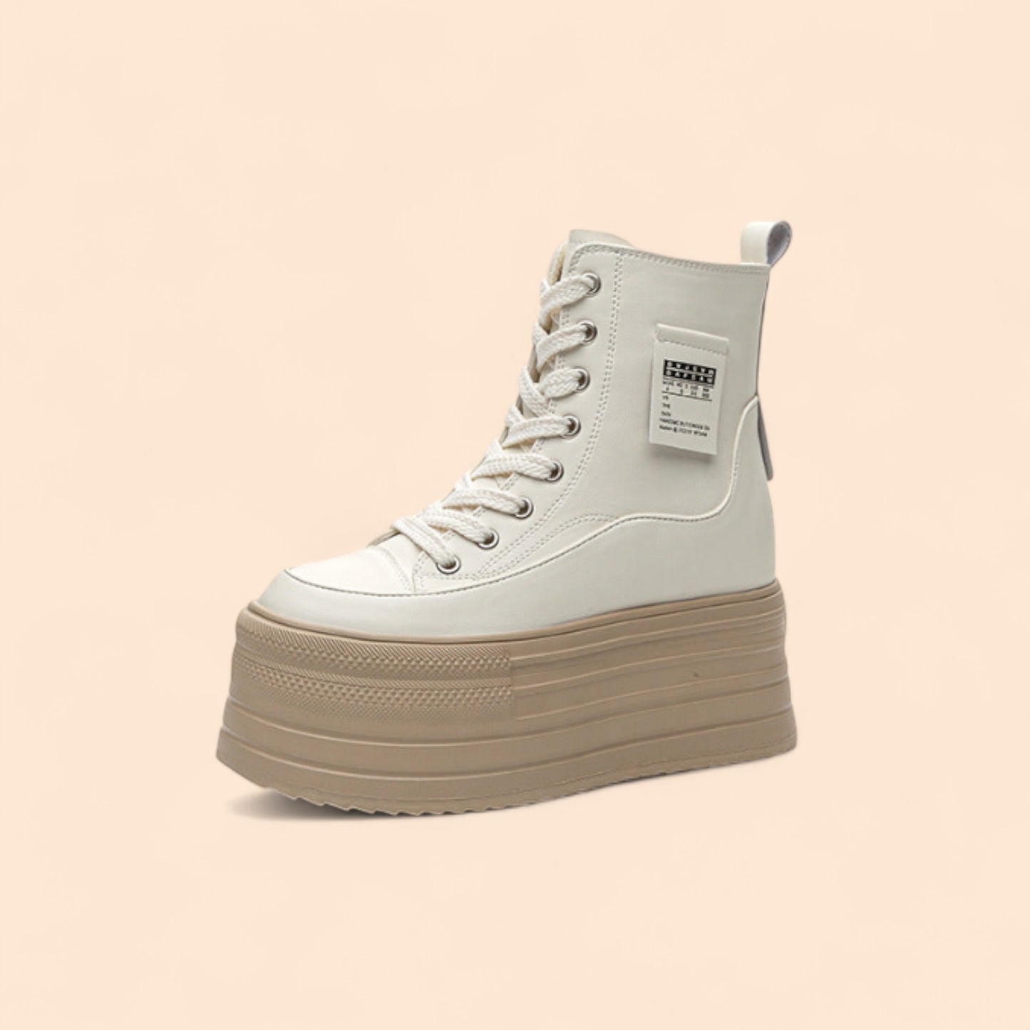 Zapatillas Blancas Plataforma Titania