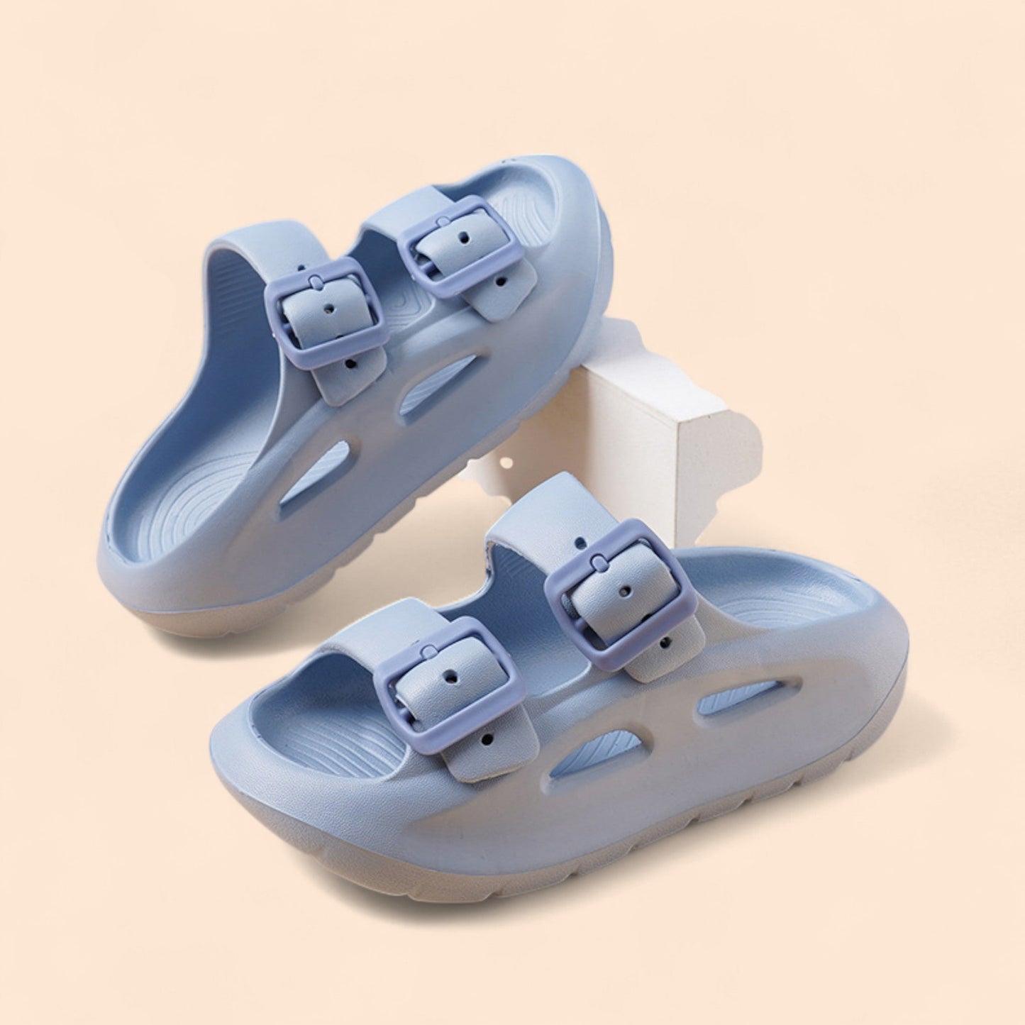 Chanclas Azules Plataforma Airwave