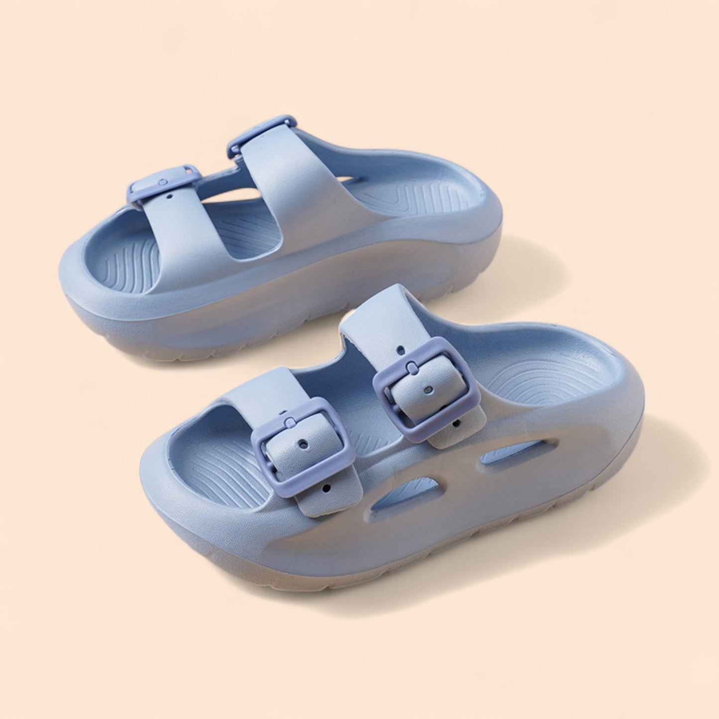 Chanclas Azules Plataforma Airwave