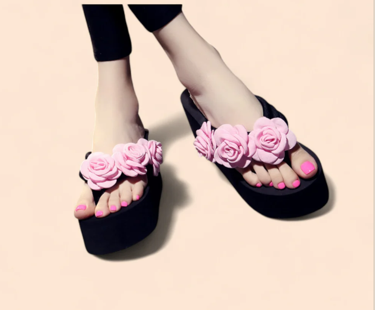 Chanclas Dedo con Plataforma