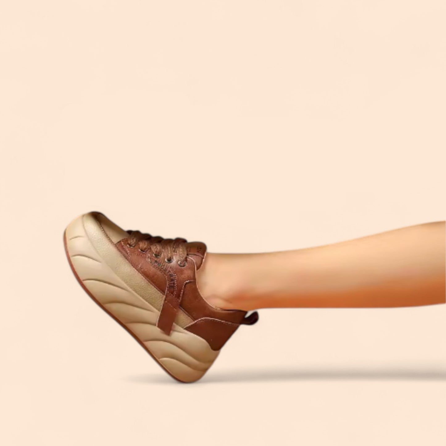 Zapatillas Marrones Plataforma Urban Elevate
