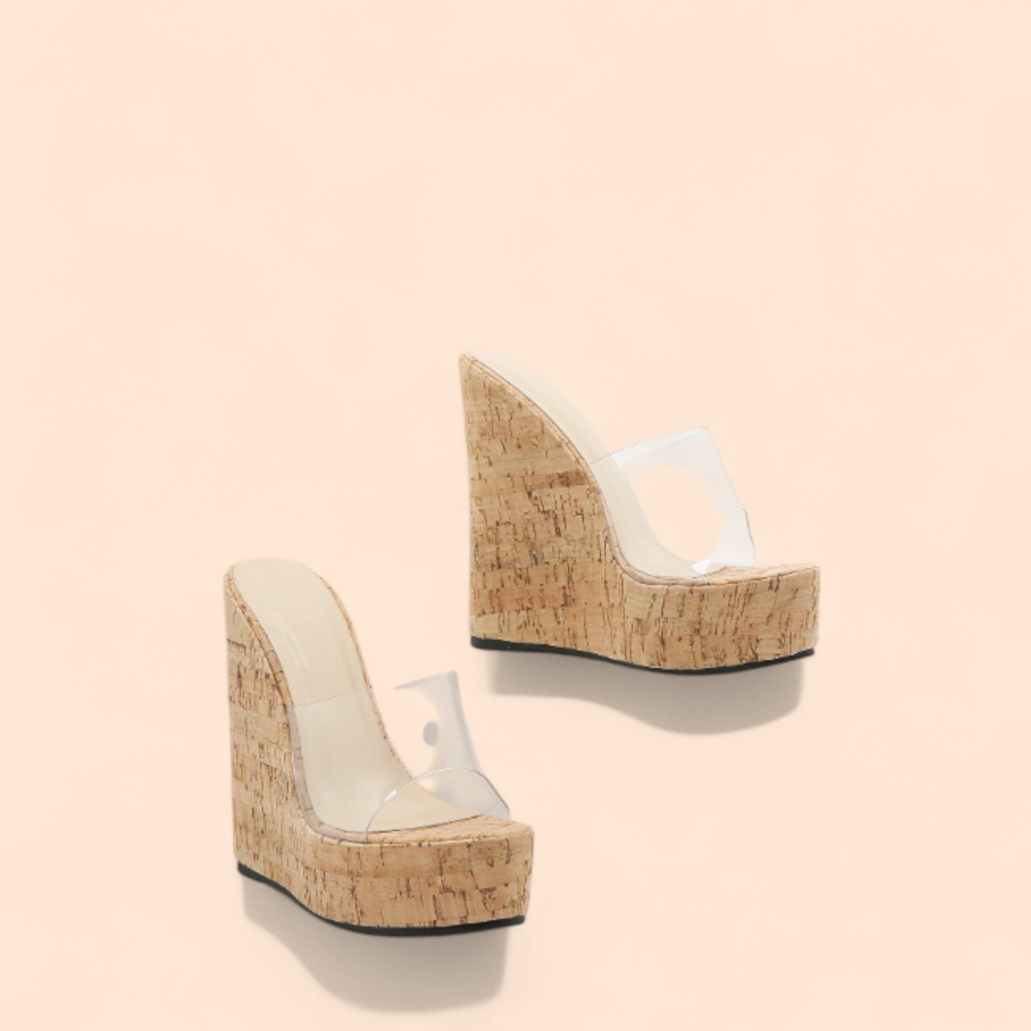 Sandalias Plataforma Beige Skyline Elegance