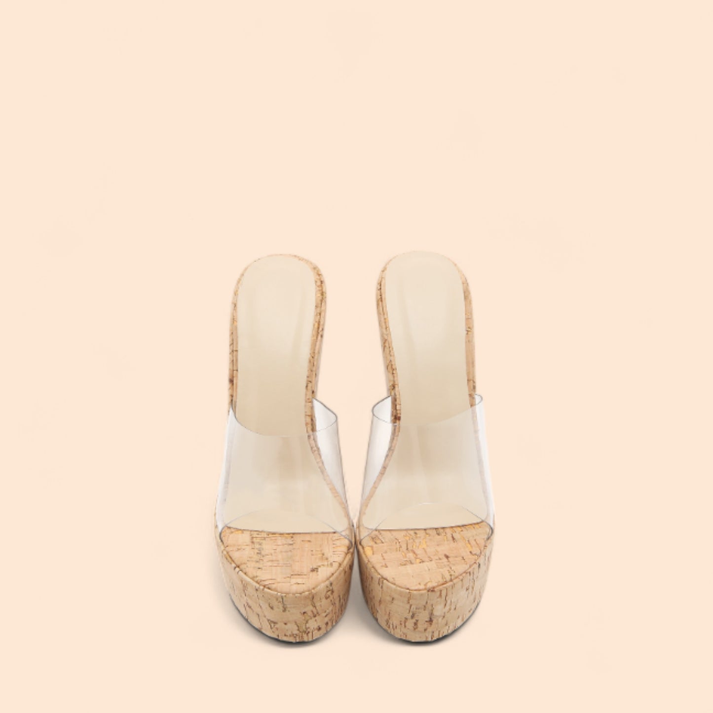 Sandalias Plataforma Beige Skyline Elegance