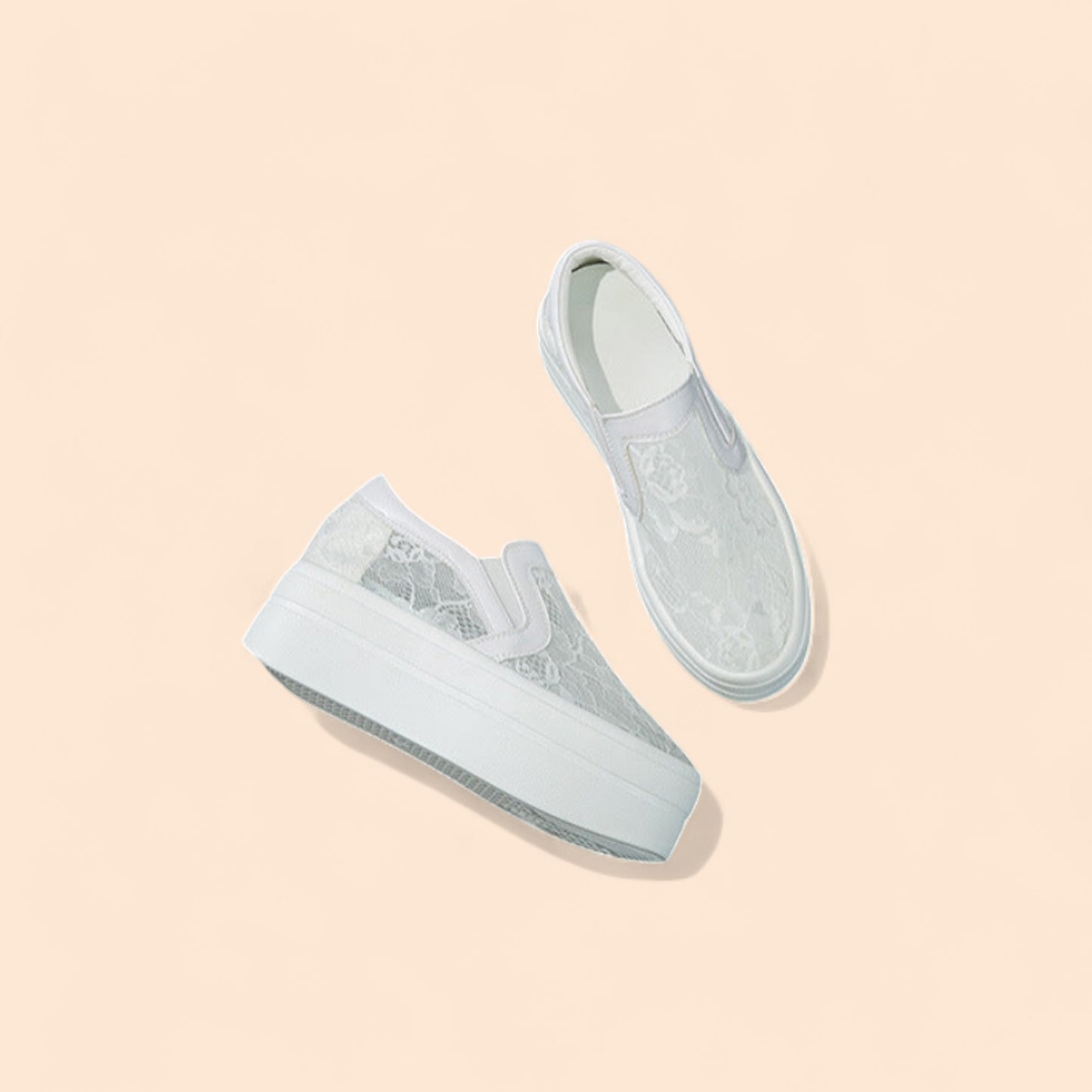 Zapatos De Novia Cómodos Con Plataforma Luz de Novia