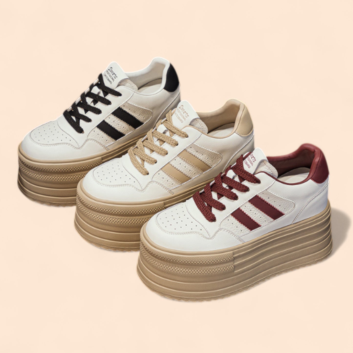 Zapatillas Negras Con Plataforma Euforia