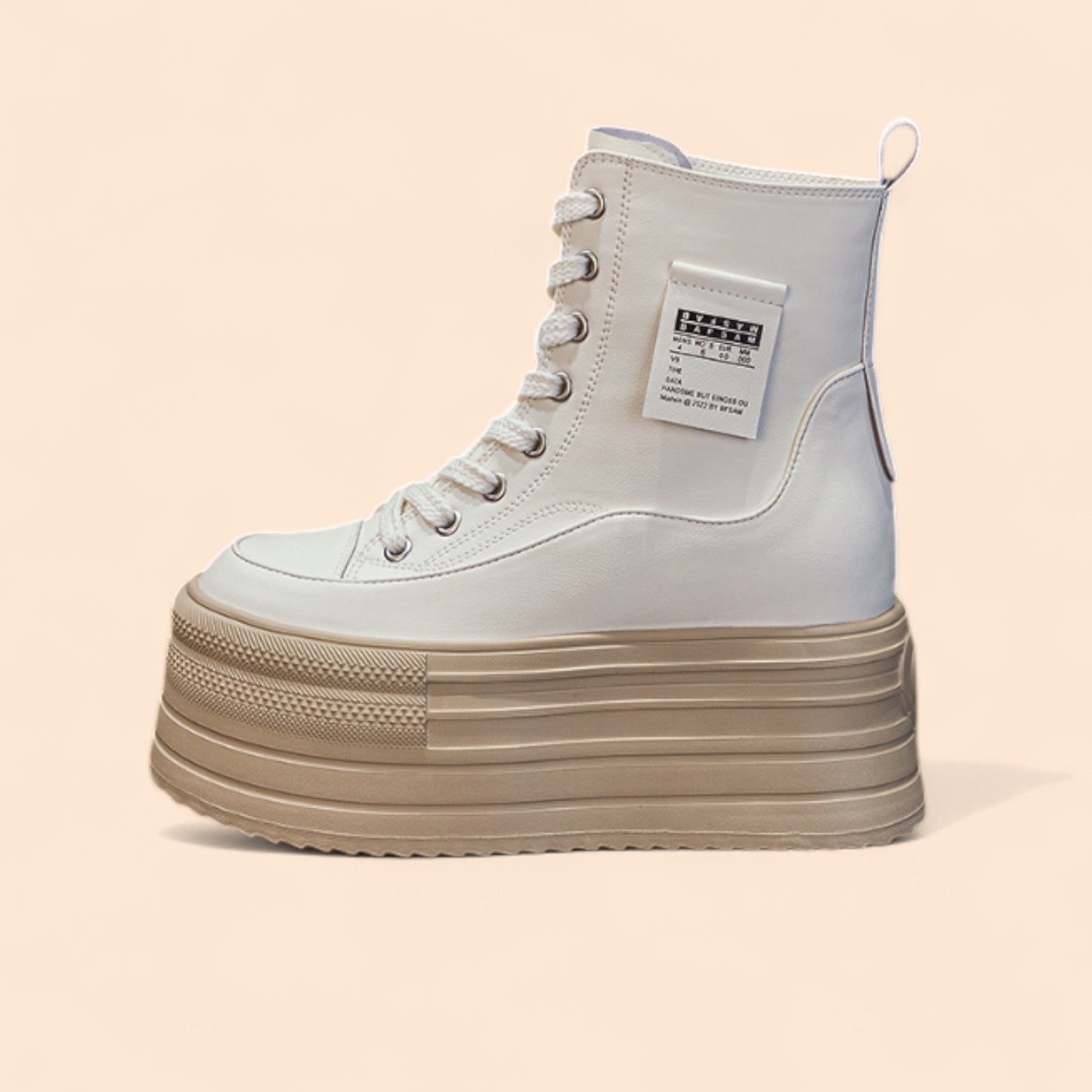 Zapatillas Blancas Plataforma Titania
