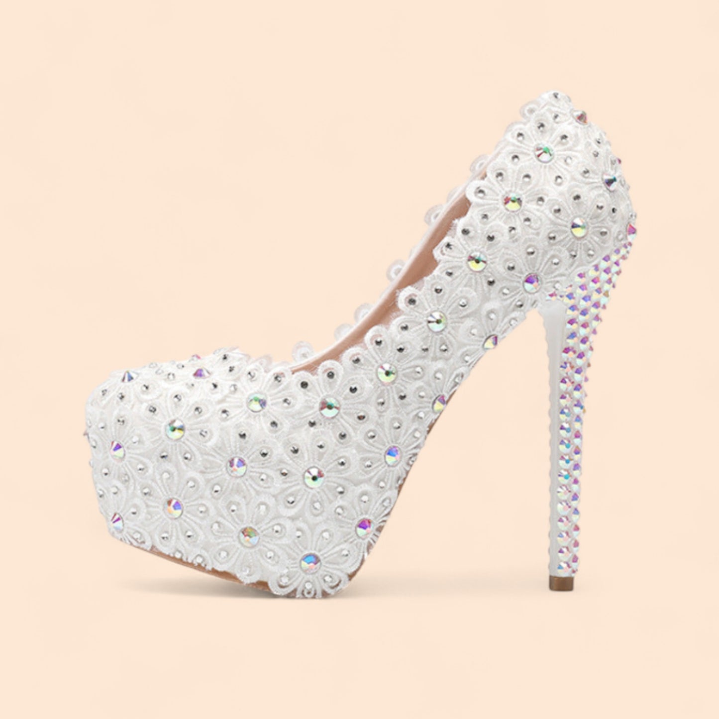 Sandalias Novia Plataforma Imperial