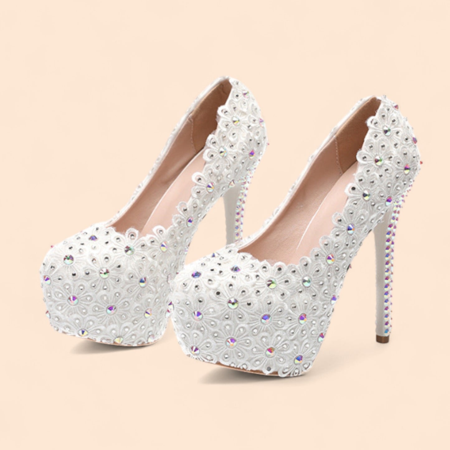 Sandalias Novia Plataforma Imperial