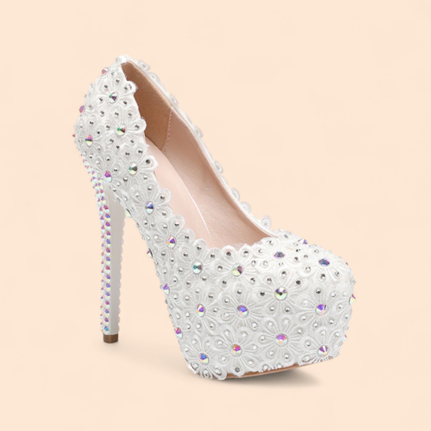 Sandalias Novia Plataforma Imperial