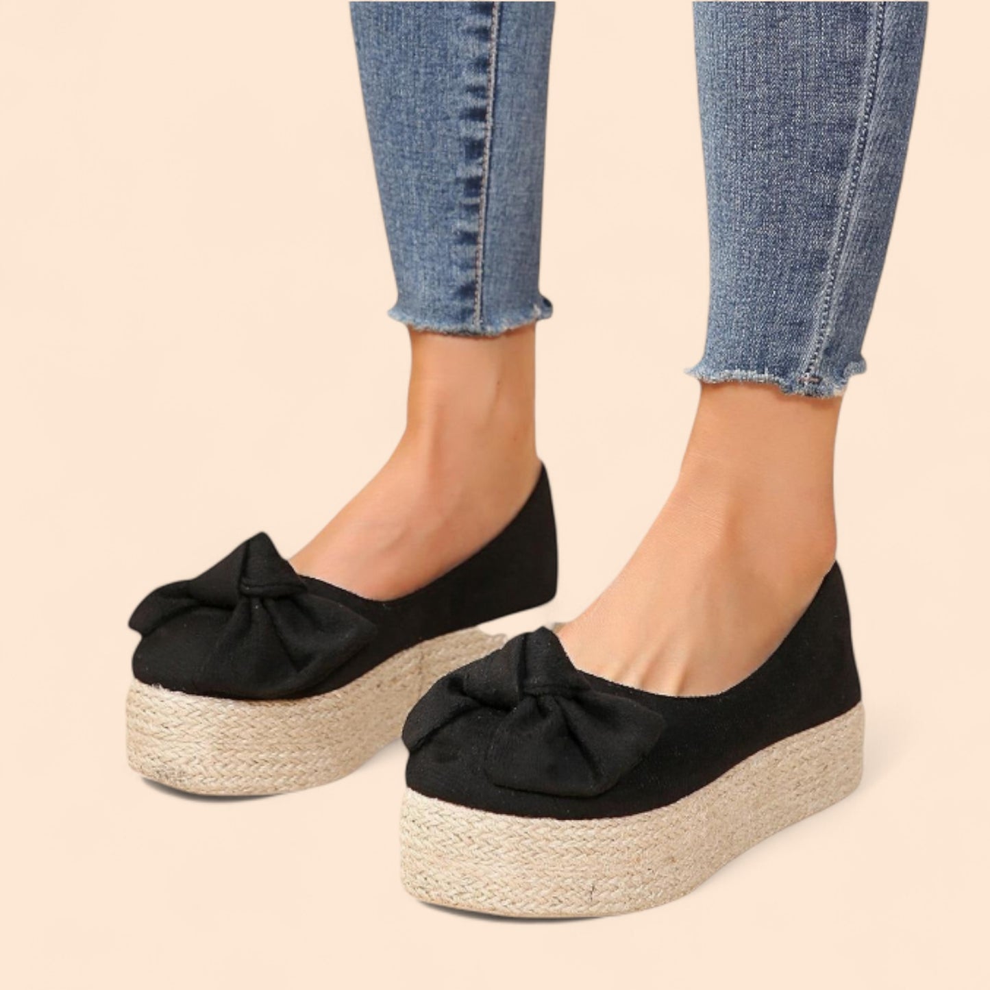 Sandalias Negras Plataforma Dulzura