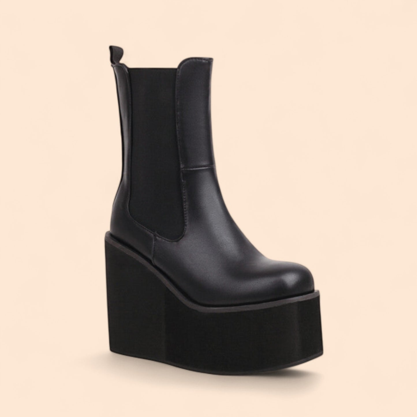 Botines Negros Plataforma Tempestad
