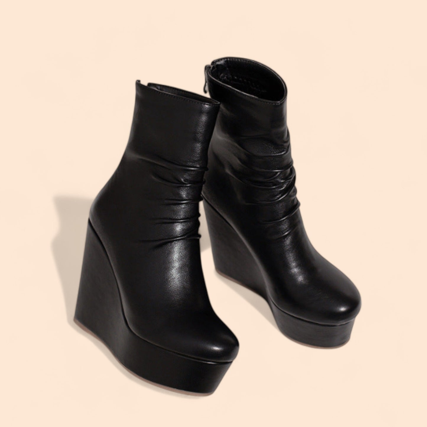 Botines Negros Plataforma Eterna