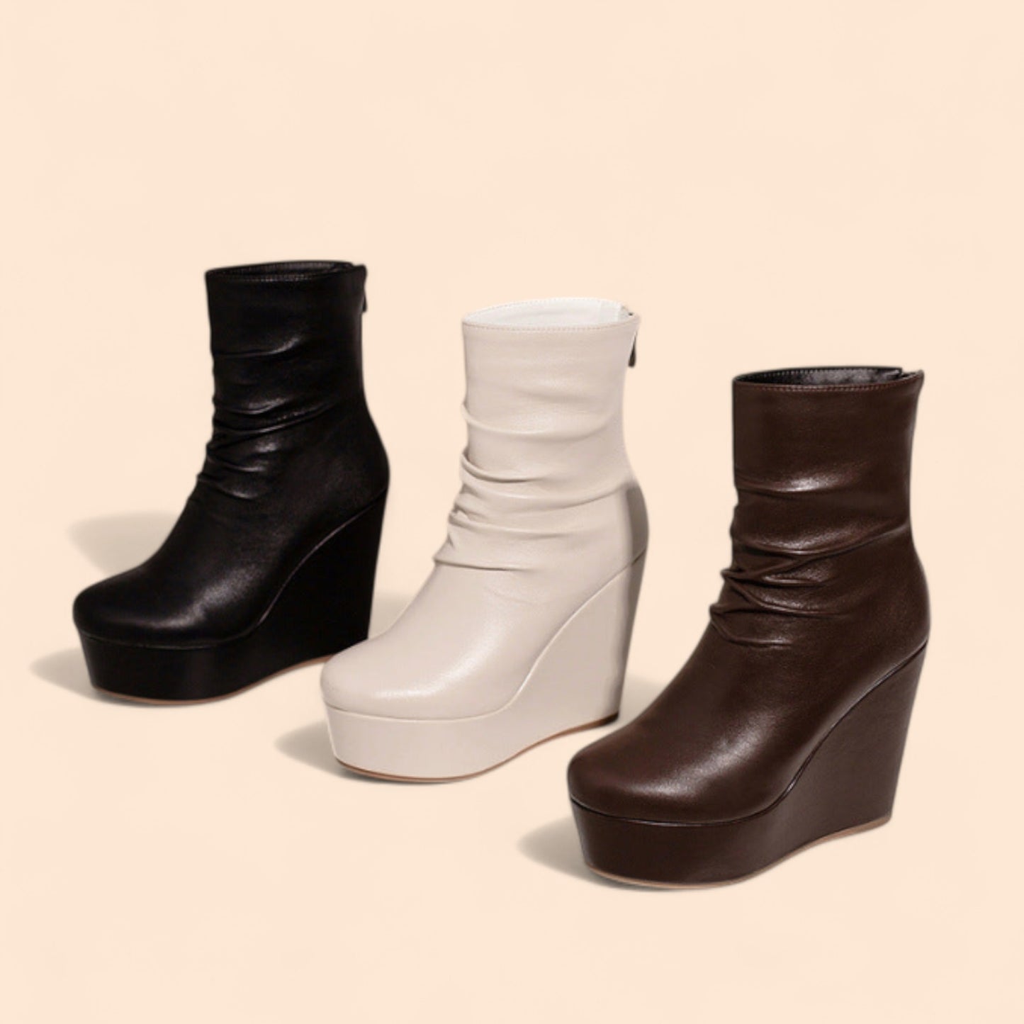 Botines Negros Plataforma Eterna