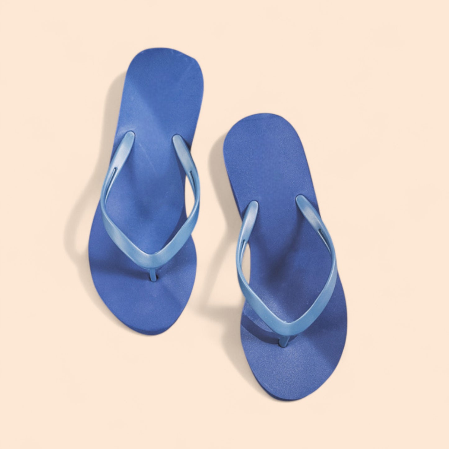 Chanclas Azules Plataforma Azul Costa