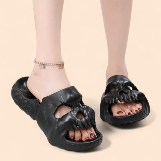 Sandalias Goticas Calavera Rebelde