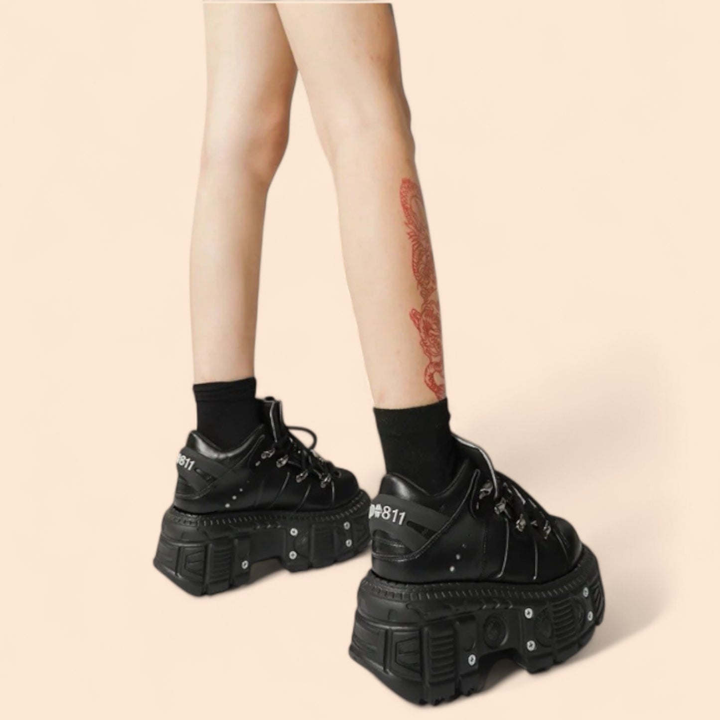 Zapatos góticos Infierno Urbano