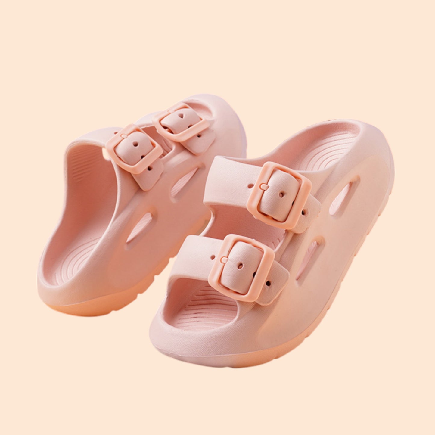 Chanclas Rosas Plataforma Bubblea