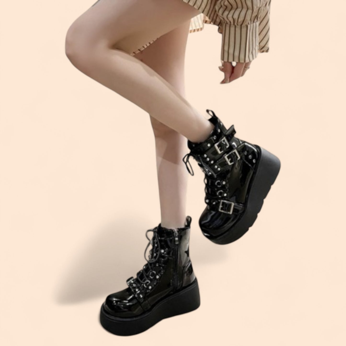 Botas Góticas Sombra Rebelde