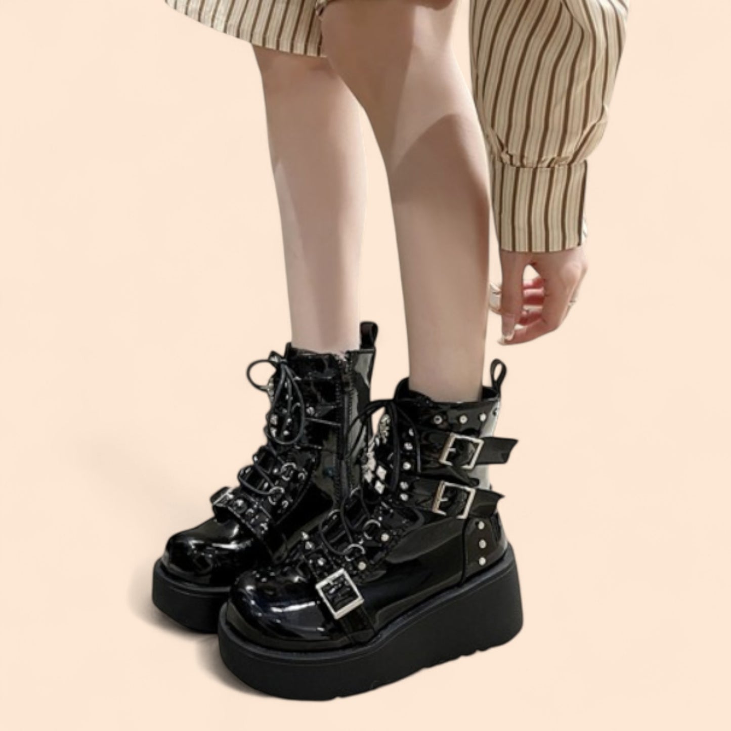 Botas Góticas Sombra Rebelde