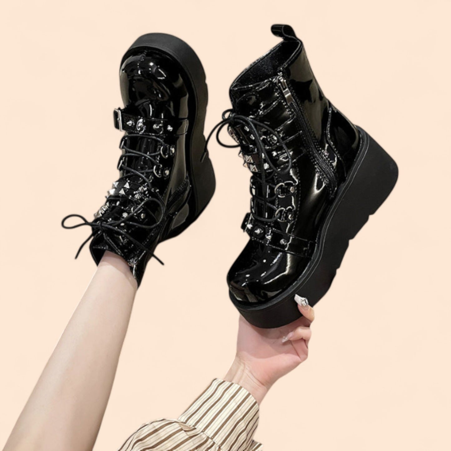 Botas Góticas Sombra Rebelde