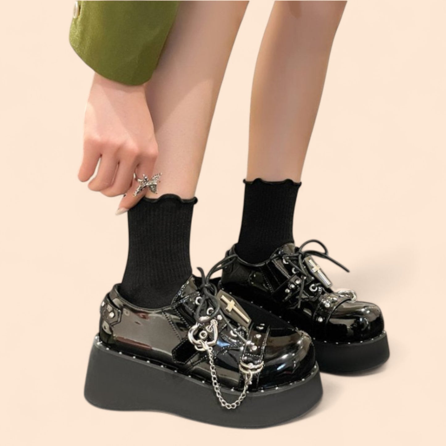 Zapatos Gótios Furia Alternativa