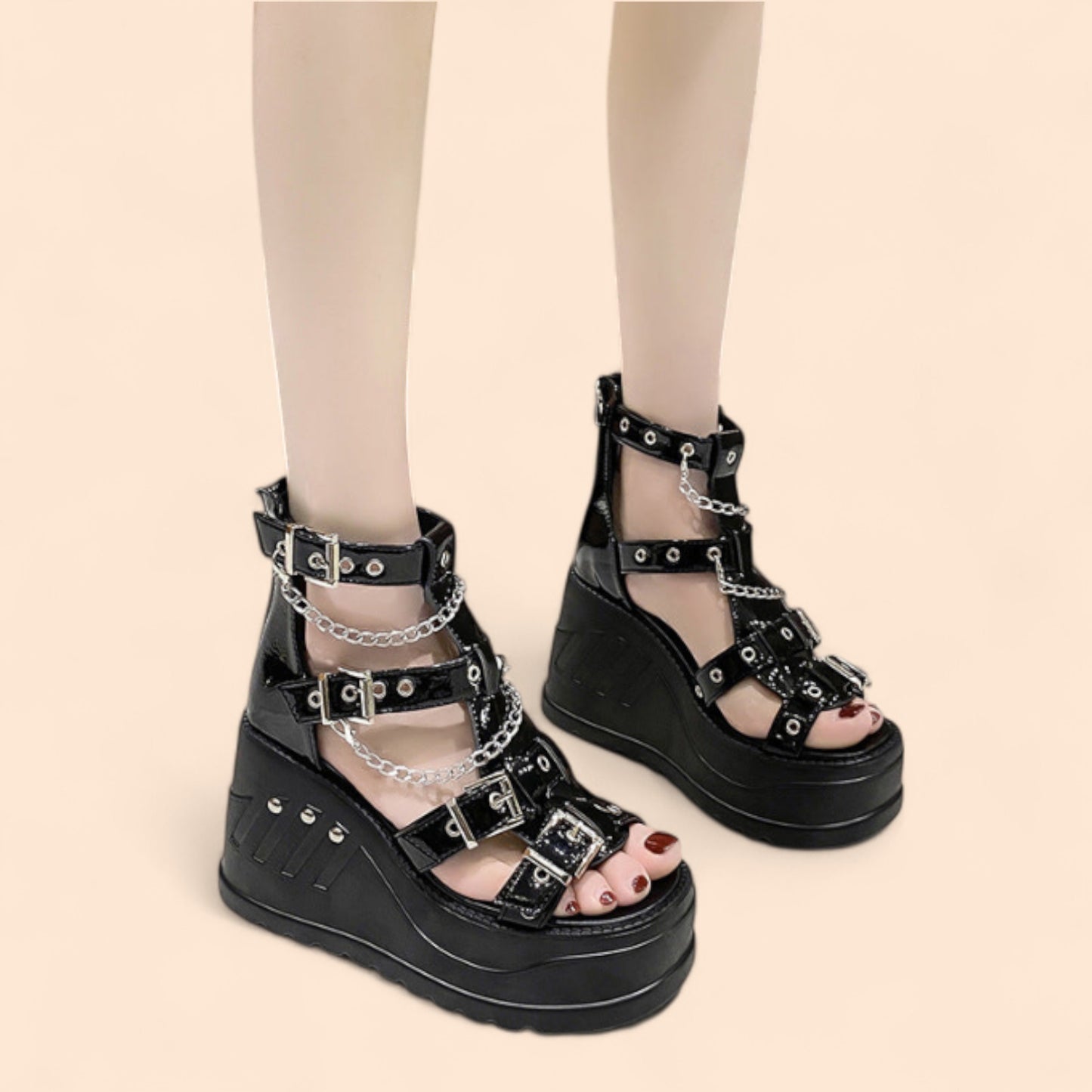 Botas Góticas Dominio Total
