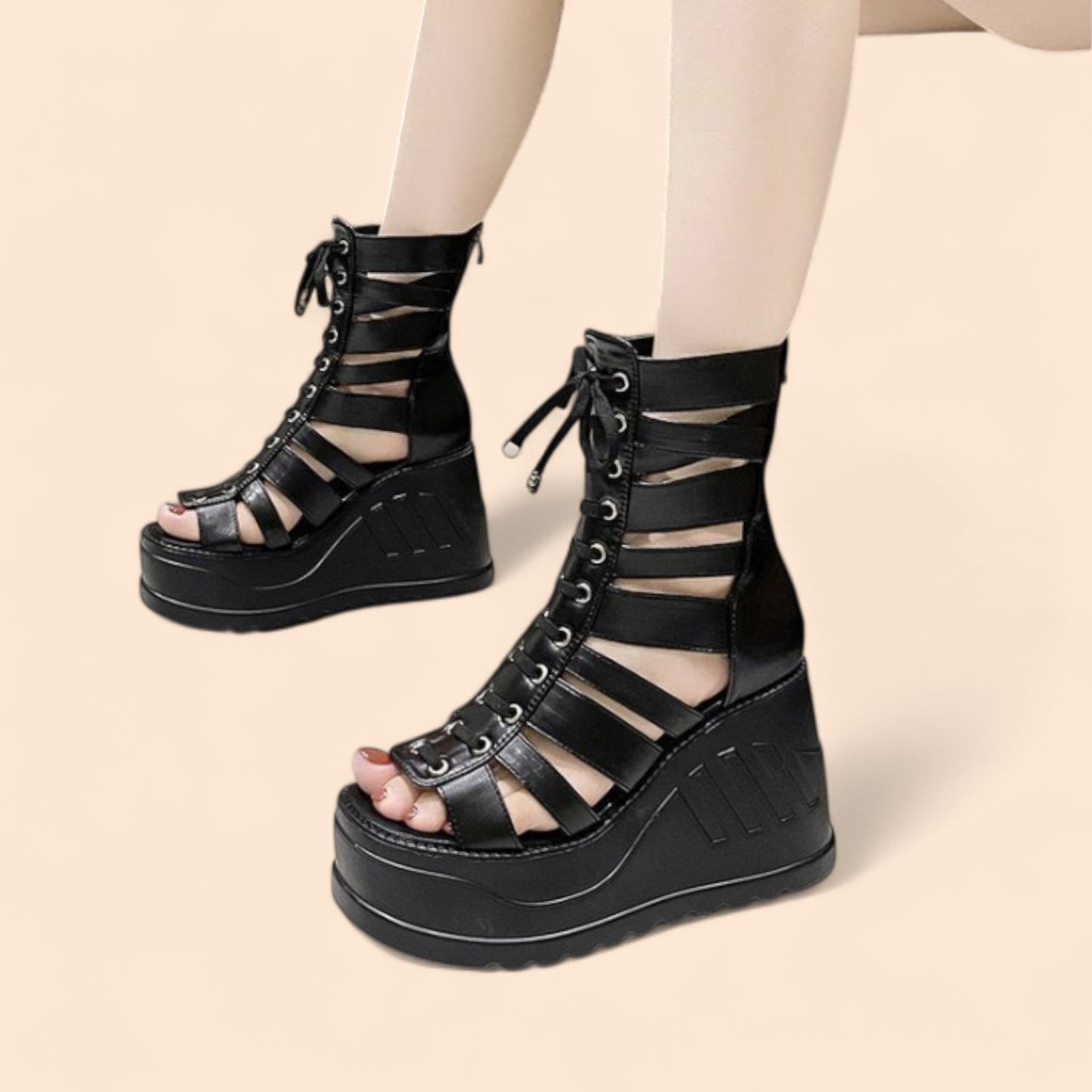Botas Góticas Shock Rebel
