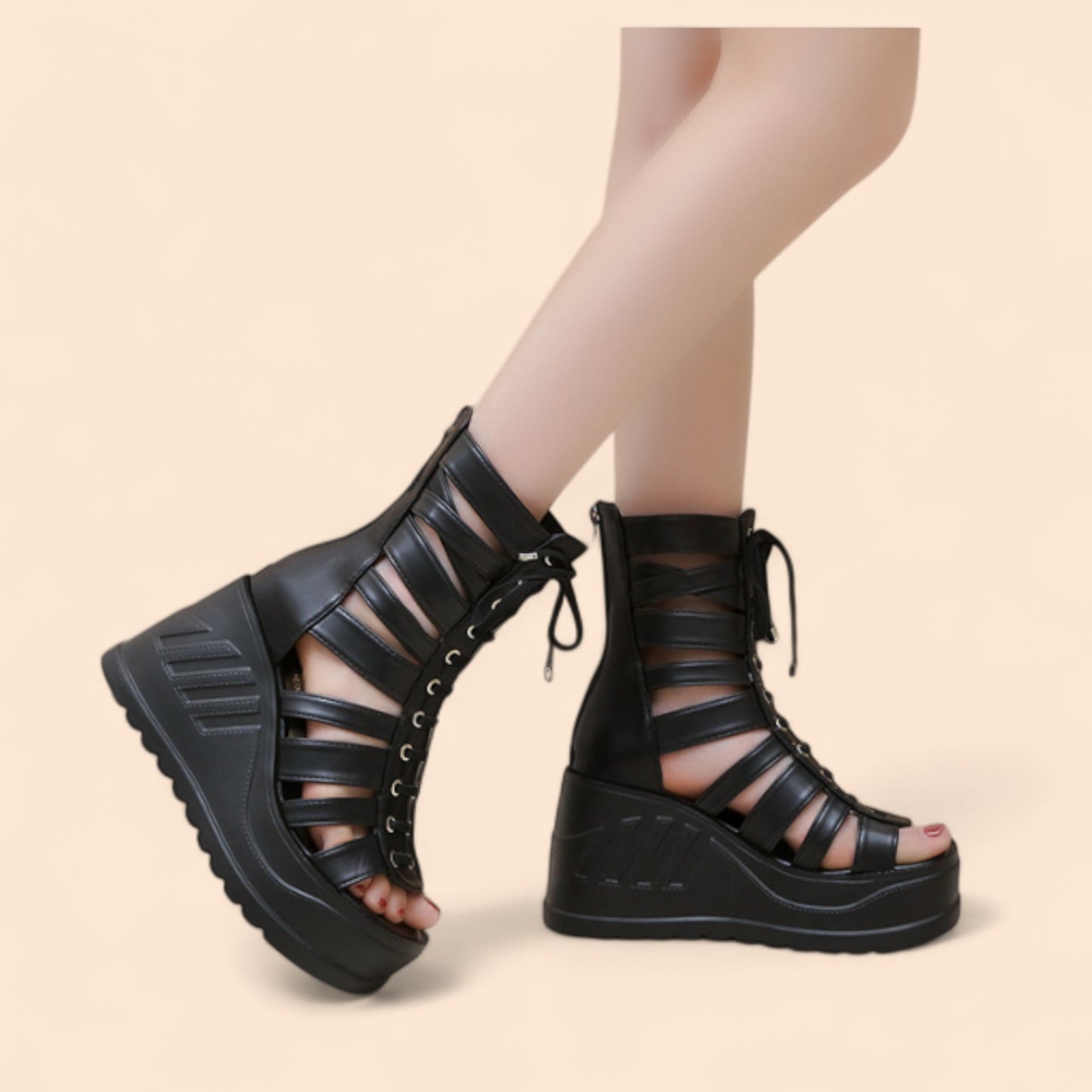 Botas Góticas Shock Rebel