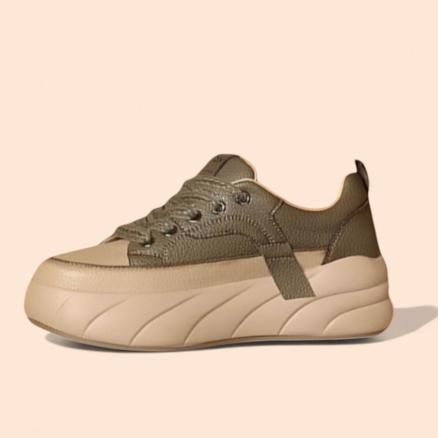 Zapatillas Plataforma Verdes Urban Elevate