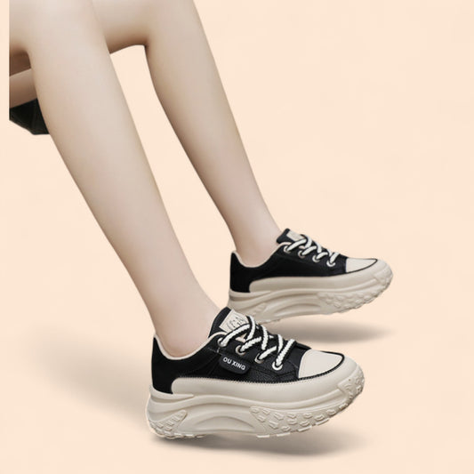 Zapatillas Azules Plataforma Extremo Motion