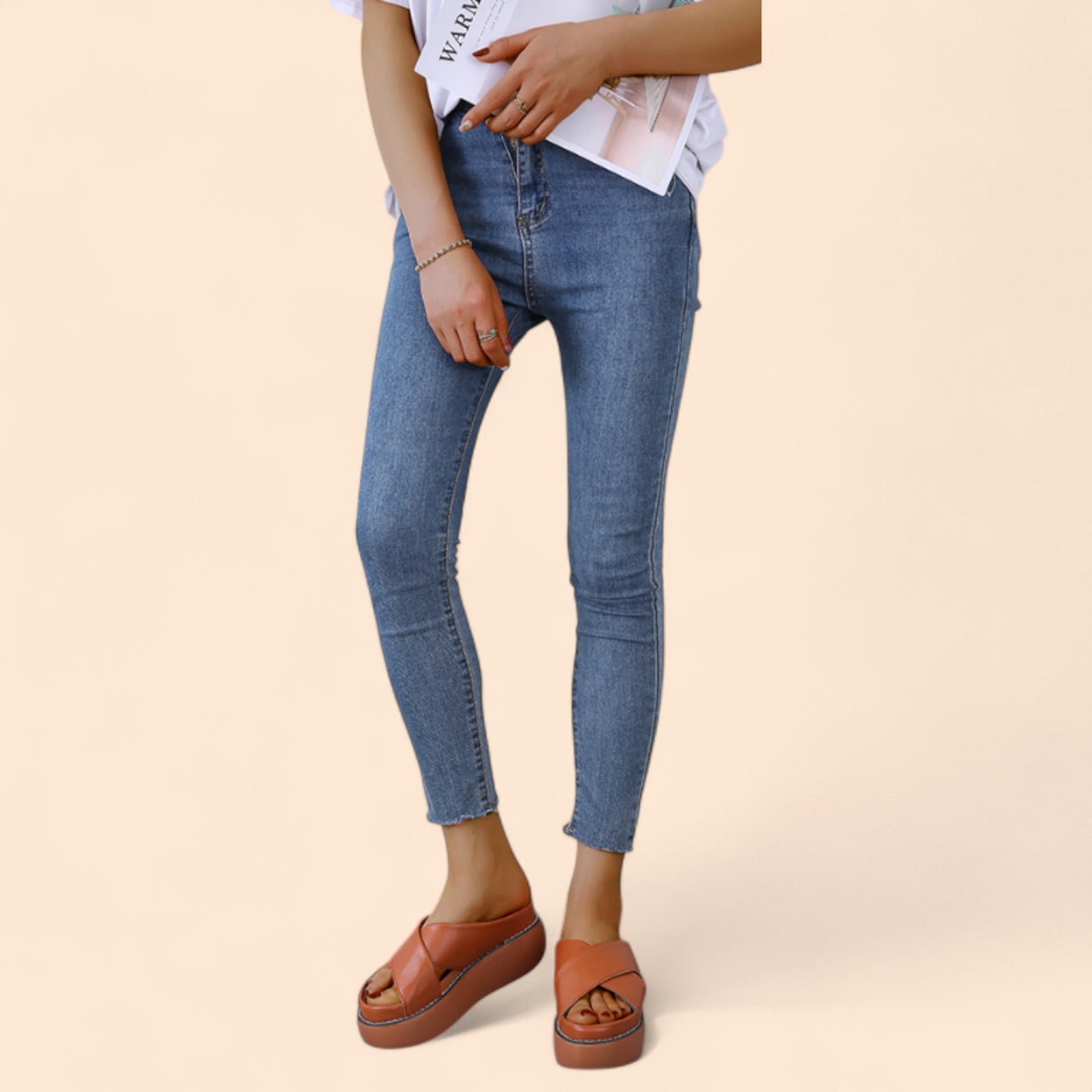 Chanclas Marrones Plataforma Altura Zen