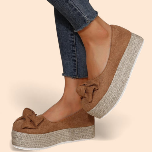 Sandalias Marrones Plataforma Dulzura