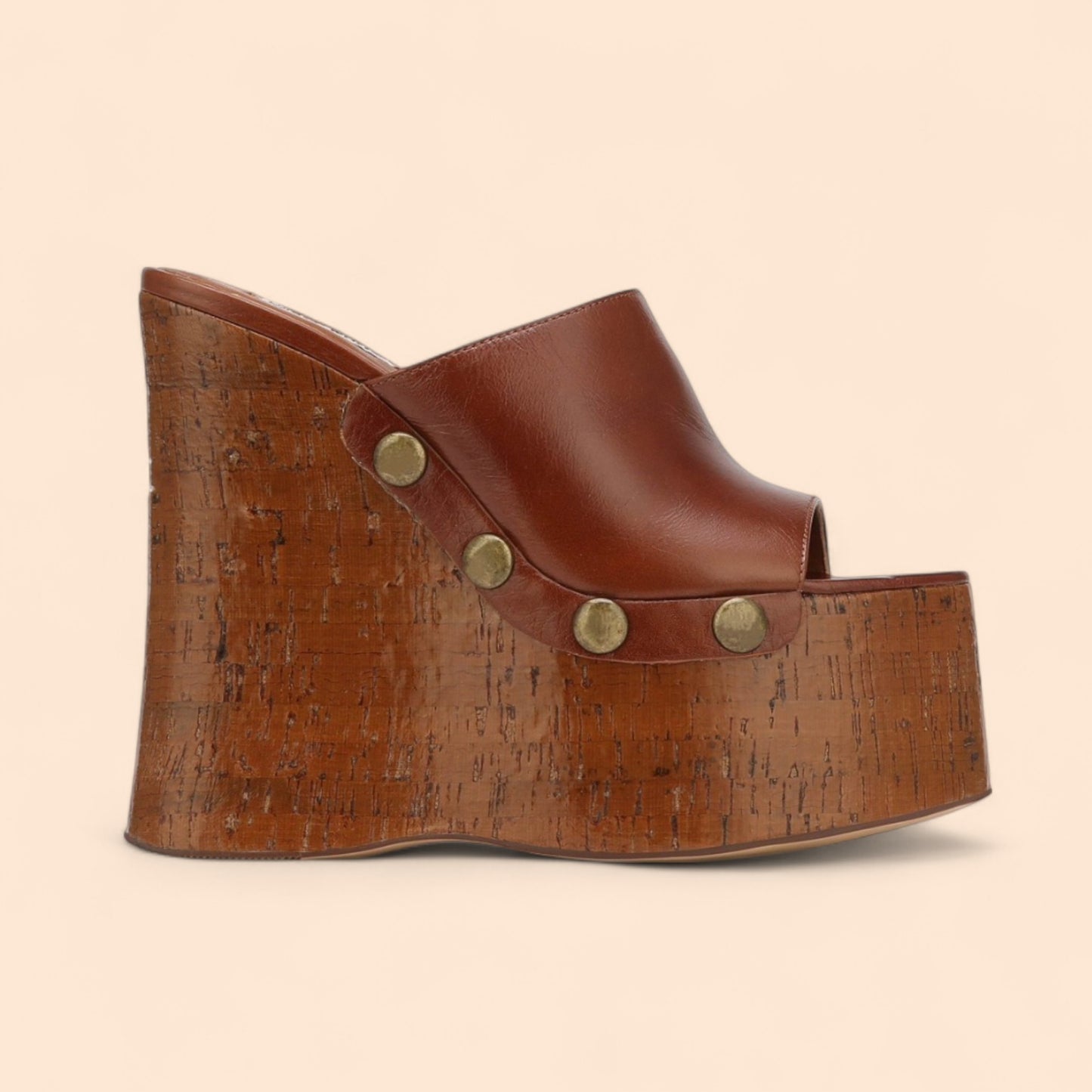 Sandalias Marrones Plataforma Sierra Canela