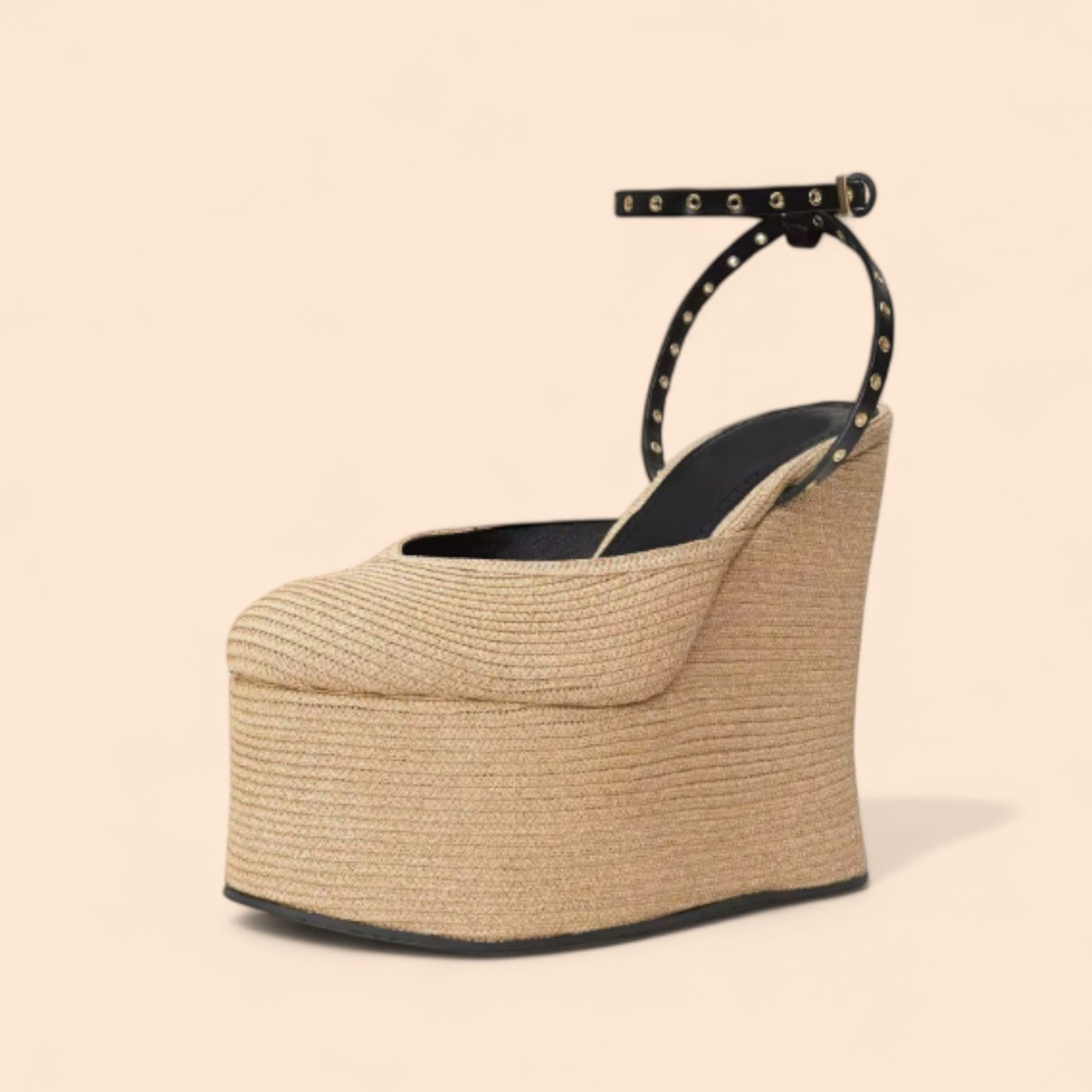 Sandalias Plataforma Beige Maranta