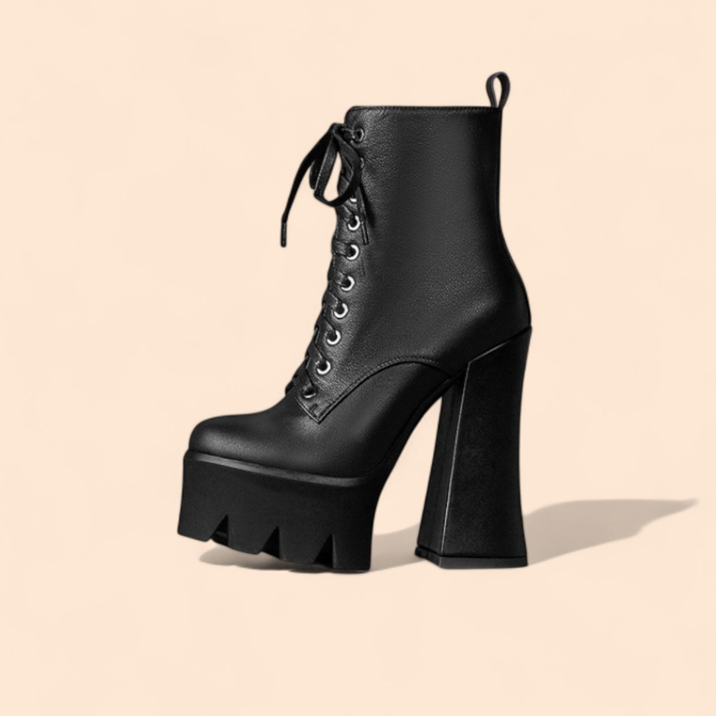 Botines Negros Plataforma Fénix