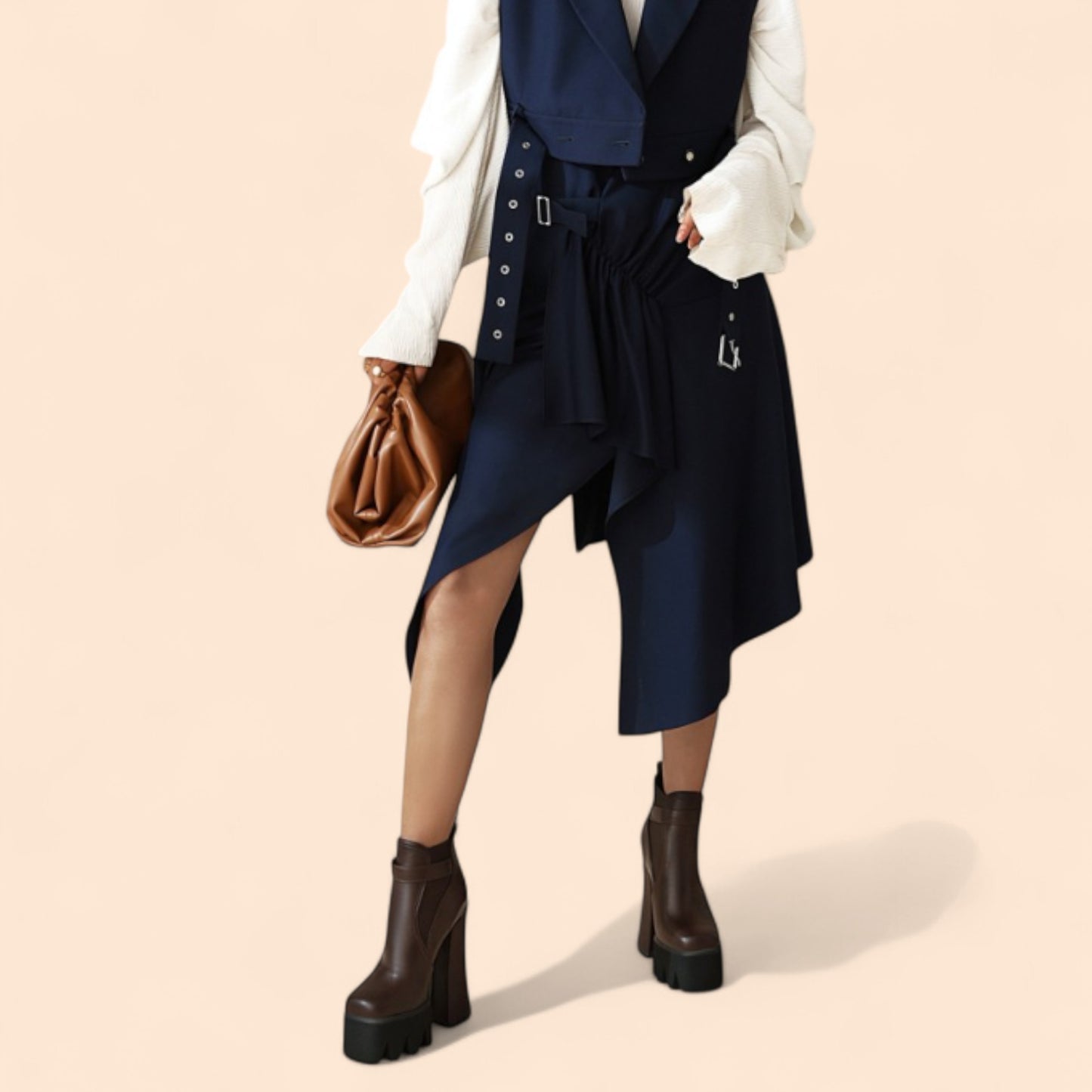 Botines Plataforma Marrones Enigma