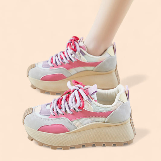 Zapatillas Rosas Plataforma Soléa