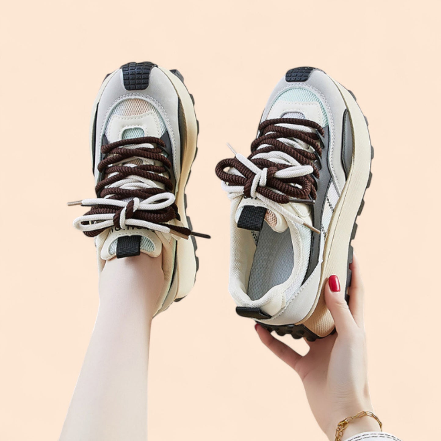 Zapatillas Negras Con Plataforma Soléa