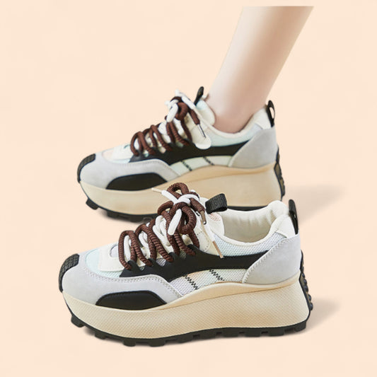 Zapatillas Negras Con Plataforma Soléa