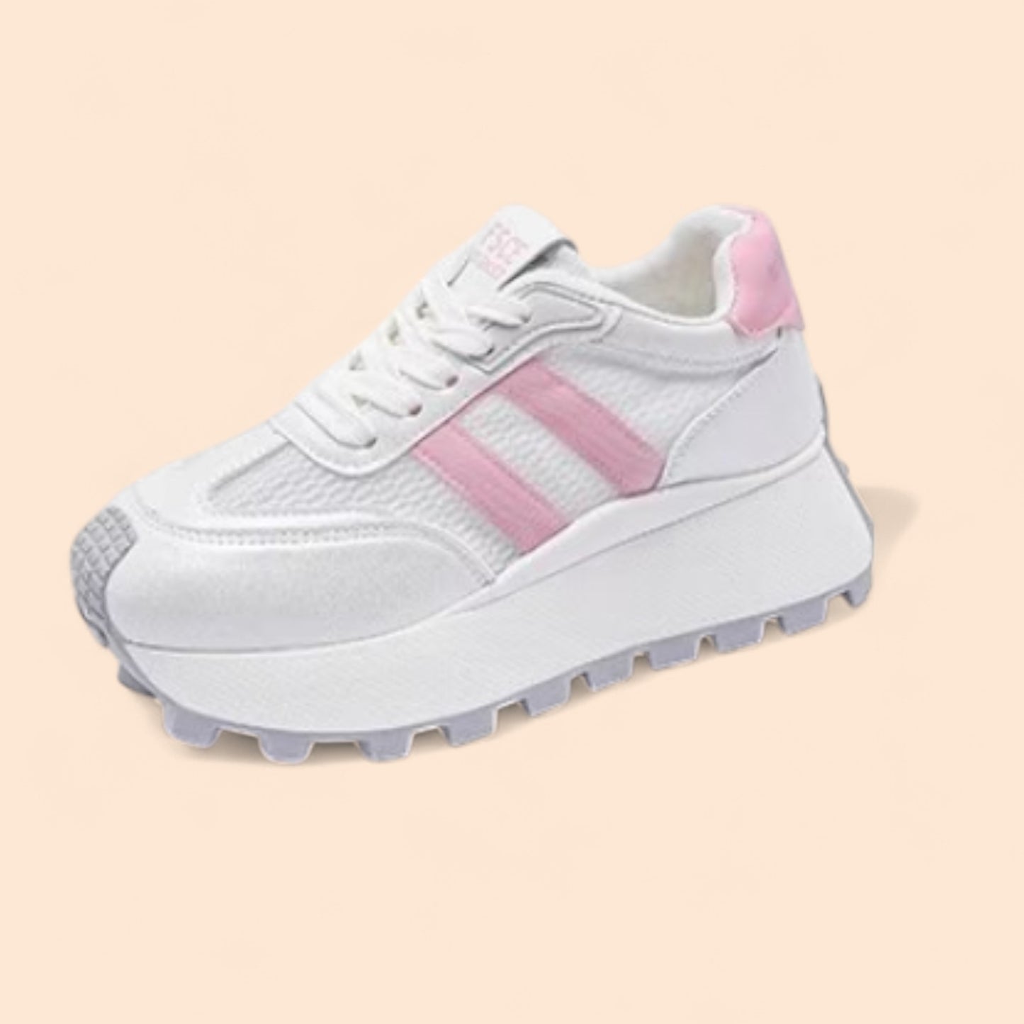Zapatillas Rosas Plataforma Alba